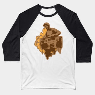 BoomBox Kid Baseball T-Shirt